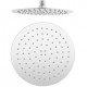 250mm 10 inch Stainless steel Super-slim Round Chrome Rainfall Shower Head 